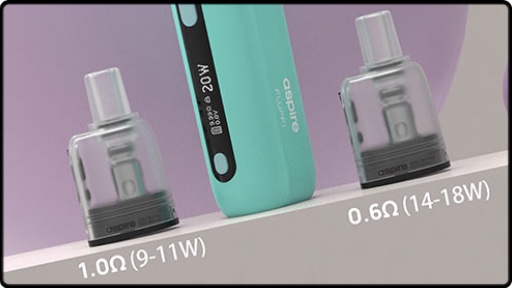 Les cartouches du pod Fluffi